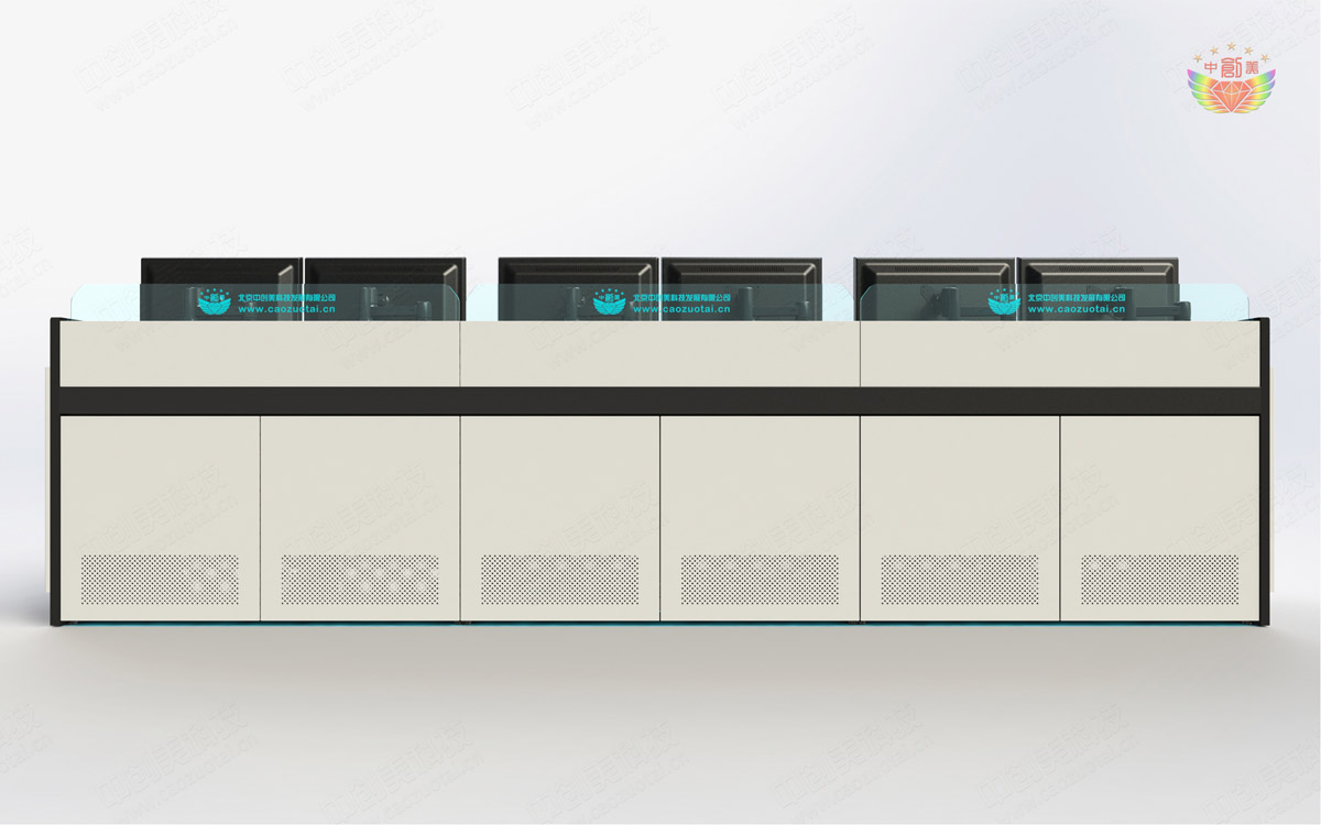 監控調度操作臺模型圖